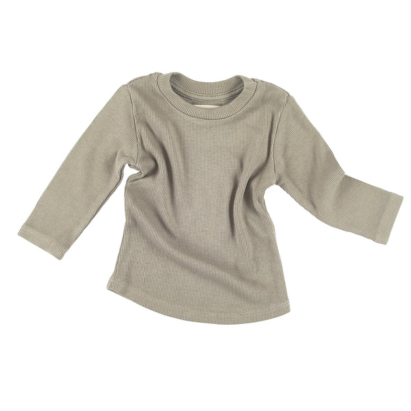 Baby Rib Long Sleeve Top