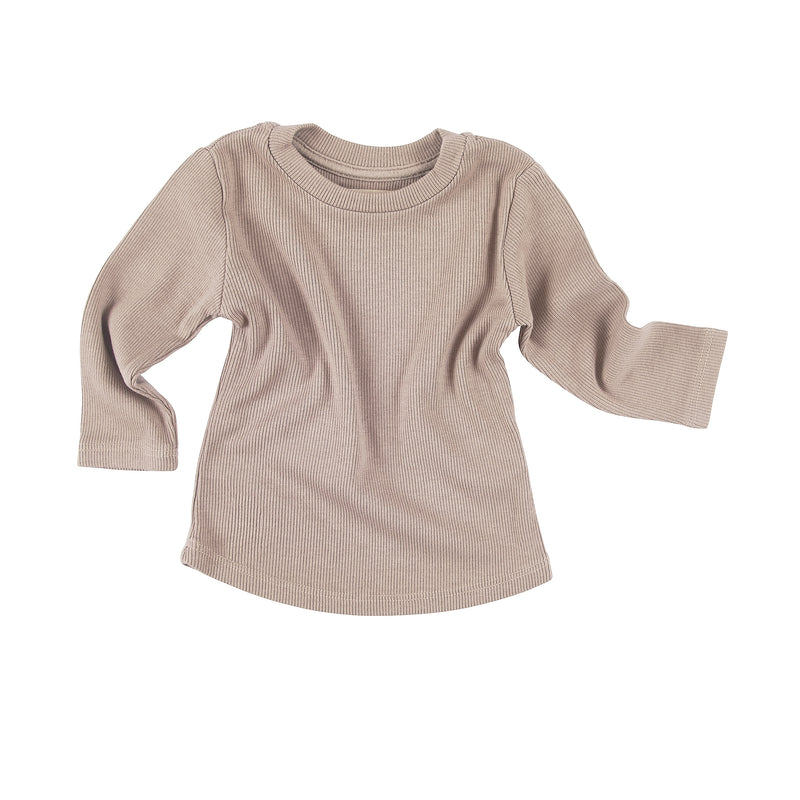 Baby Rib Long Sleeve Top