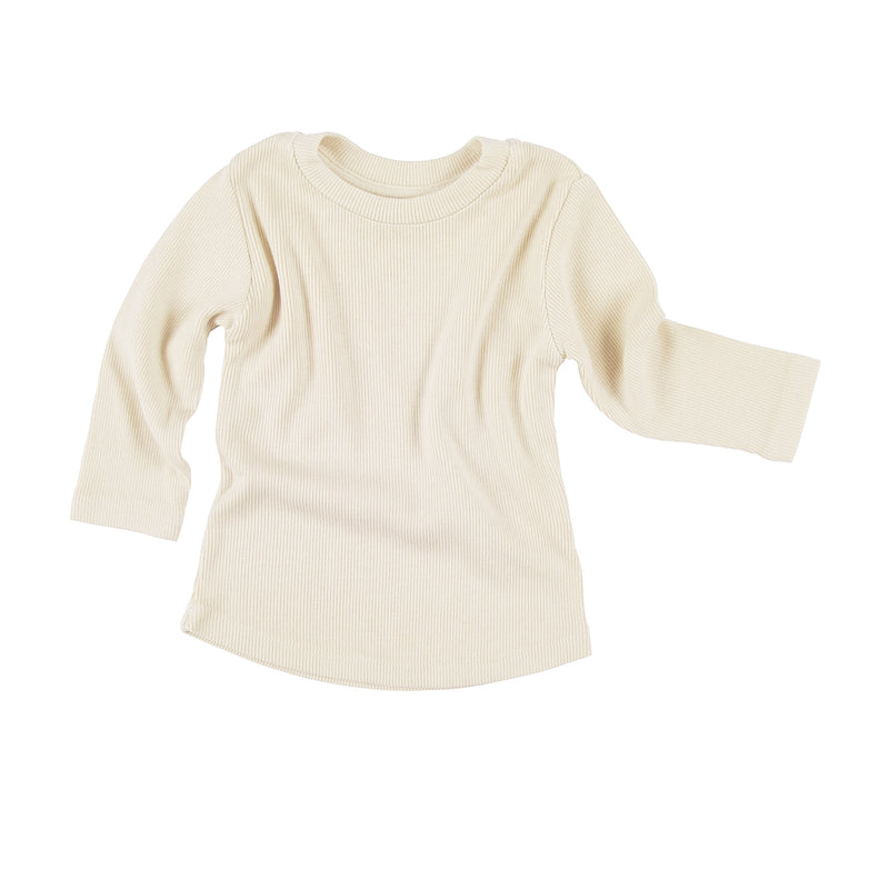 Baby Rib Long Sleeve Top