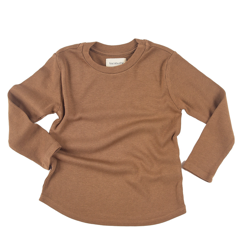 Kids Rib Long Sleeve Top