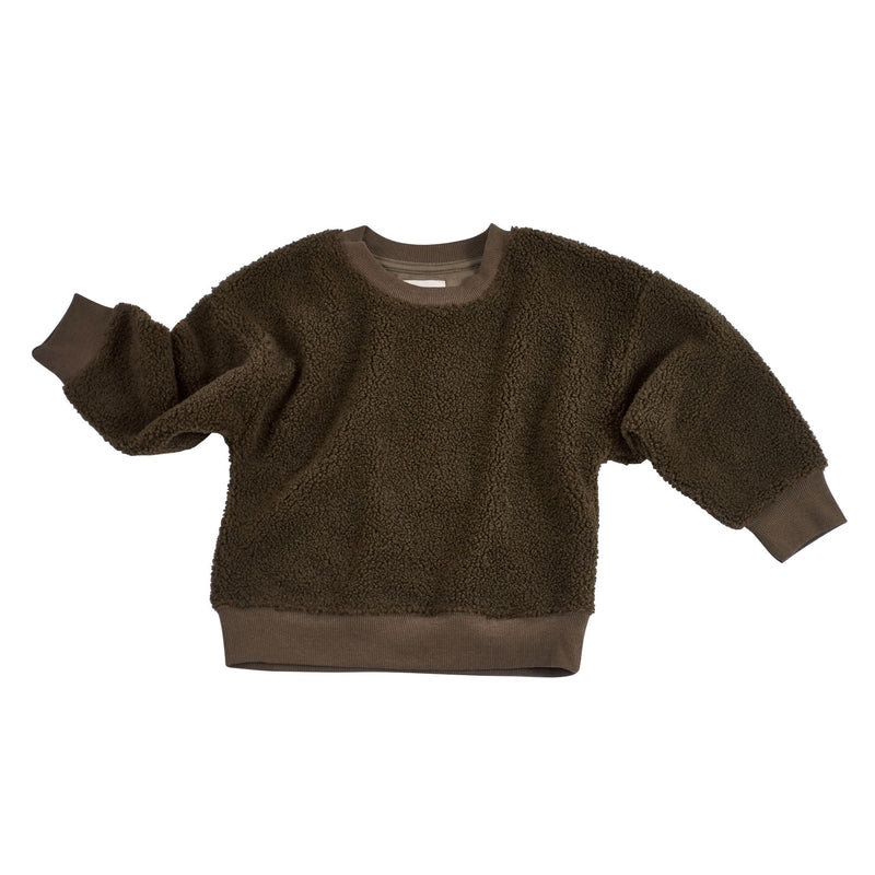 Kids Cozy Sherpa Pullover