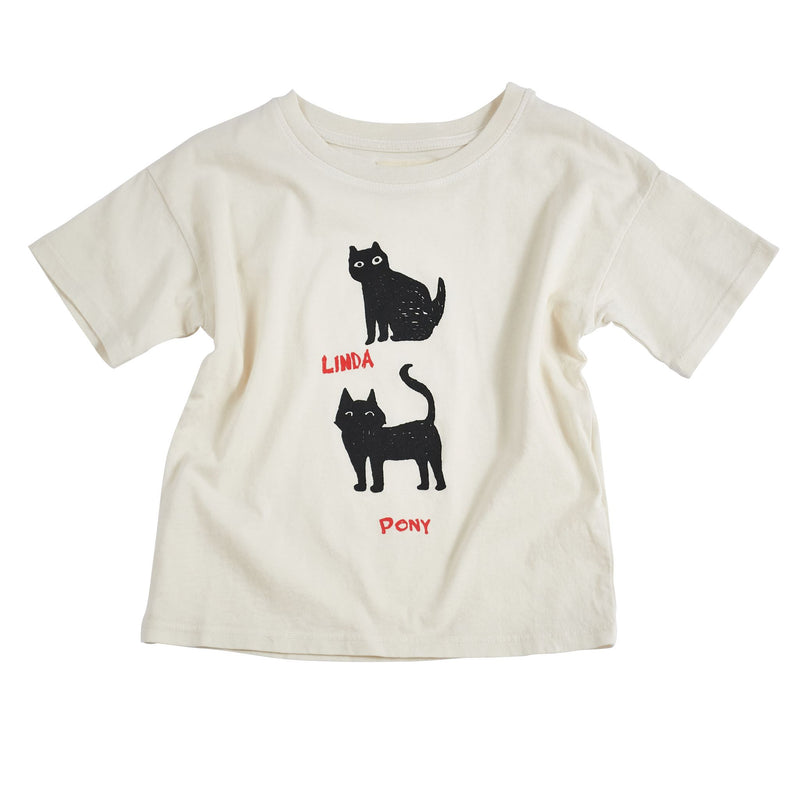 Kids Relaxed Cat Tee