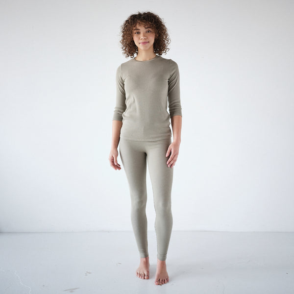 Womens Rib Legging