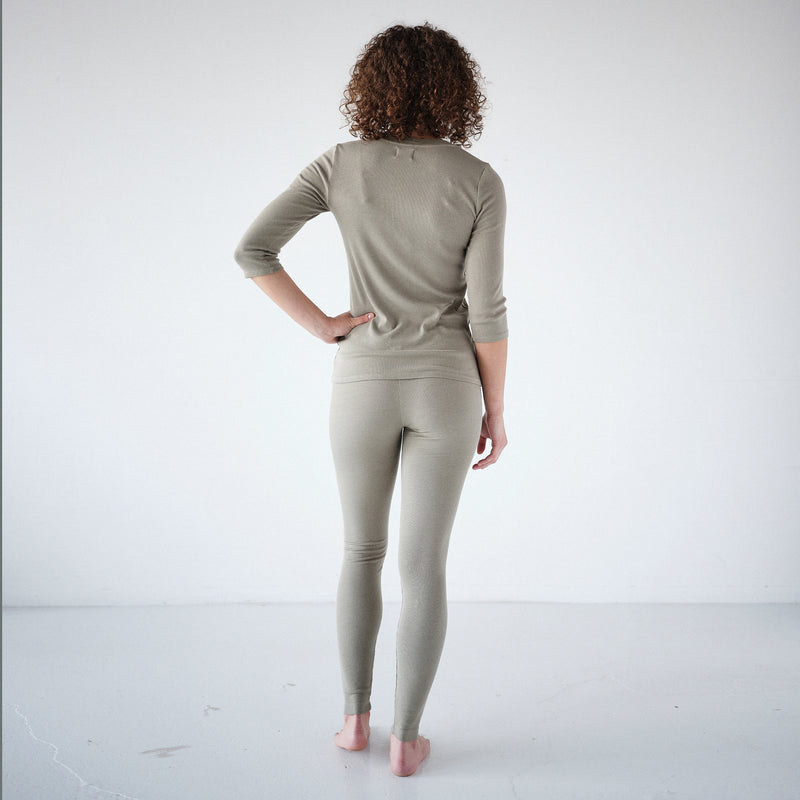 Womens Rib Legging
