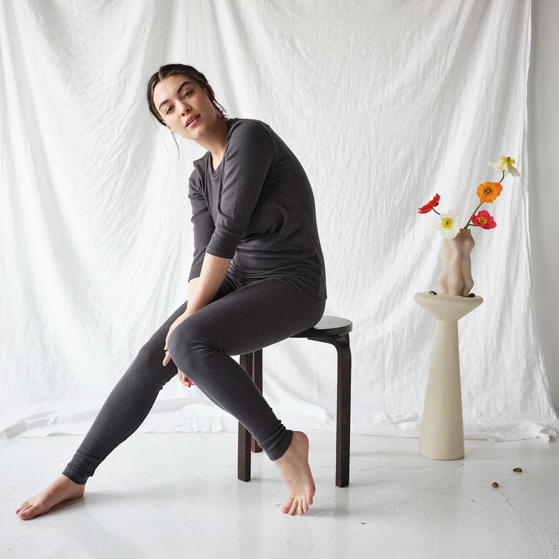 Womens Rib Legging