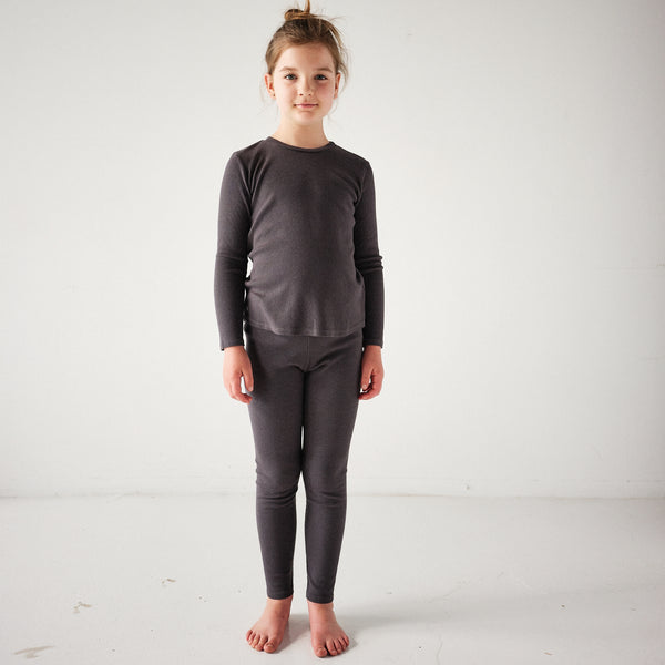 Kids Rib Long Sleeve Top