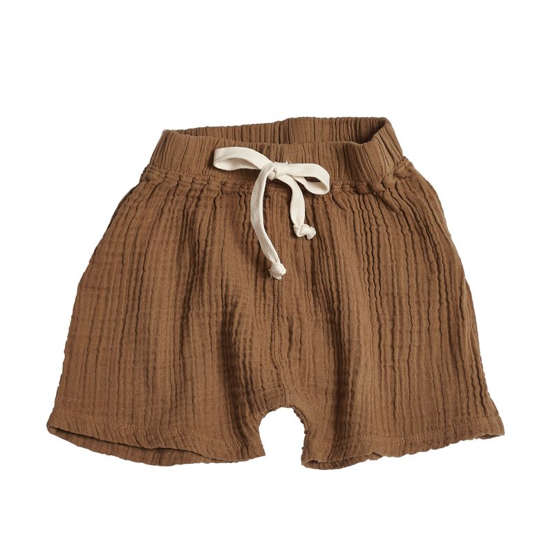 Kids Gauze Oversized Short