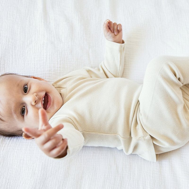 Baby Rib Long Sleeve Top
